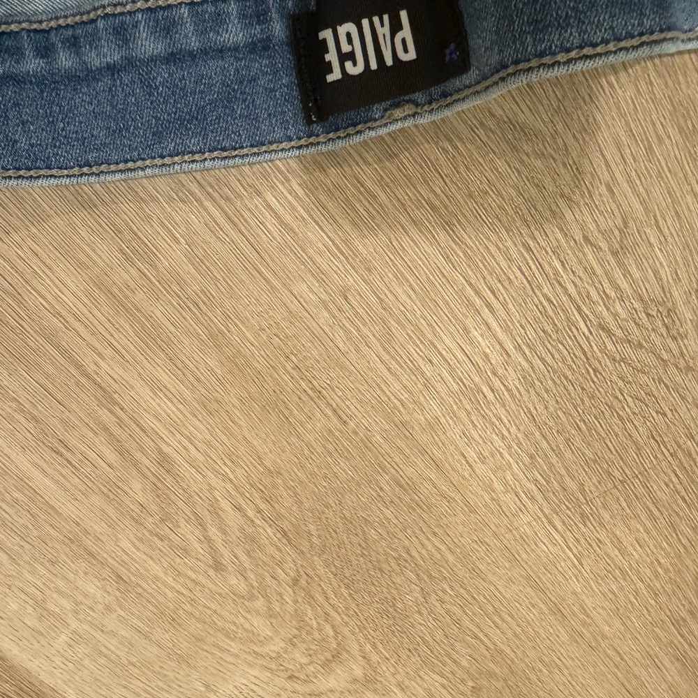 PAIGE Federal Light Blue Jeans - Picture 4 of 6